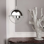Pendelleuchte Multi Lite mit Chromegestell von Gubi