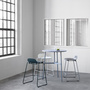 Barhocker Form mit Stahlgestell