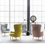 Loungesessel RO von Fritz Hansen