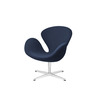 Fritz Hansen Loungesessel 'SWAN'  Blau Uni 1153