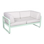 Fermob 2-Sitzer Club-Sofa 'Bellevie'  Gletscherminze A7	,  Grauweiss 81