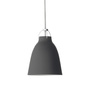 Lightyears Hängeleuchte 'Caravaggio' matt  P3 - ø 40, H: 52 cm,  matt Schwarz mit grauem Kabel