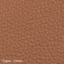Classicon Sessel 'Euvira' mit Polsterung  Eiche natur,  Filzgleiter,  Cognac - Classic