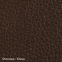 Classicon Sessel 'Euvira' mit Polsterung  Eiche natur,  Filzgleiter,  Chocolate - Classic