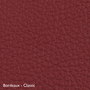 Classicon Sessel 'Euvira' mit Polsterung  Eiche natur,  Filzgleiter,  Bordeaux - Classic