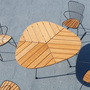 Viel Platz am Gartentisch 'Leaf'