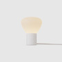 Lambert & Fils Tischleuchte 'Parc 01'  Weiss,  Hand-Schalter