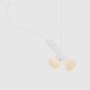 Lambert & Fils Pendelleuchte 'Parc 03'  Weiss