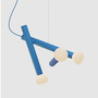 Lambert & Fils Pendelleuchte 'Parc 04'  Blau