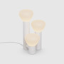 Lambert & Fils Tischleuchte 'Parc 06'  Weiss,  Hand-Schalter