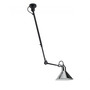 DCW Éditions Kegelförmige 'Lampe Gras N°302'   Schwarz-Chrom,  Kegelförmig
