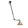 DCW Éditions Kegelförmige 'Lampe Gras N°302'   Schwarz-Kupfer,  Kegelförmig