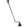 DCW Éditions Runde 'Lampe Gras N°302'  Schwarz-Schwarz-Kupfer,  Rund