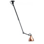 DCW Éditions Runde 'Lampe Gras N°302'  Schwarz-Kupfer,  Rund