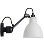 DCW Éditions Runde Spot 'Lampe Gras 304' Schwarz-Mattiertes Glas, Rund, Ohne Kippschalter und Kabel
