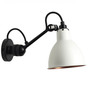 DCW Éditions Runde Spot 'Lampe Gras 304' Schwarz-Weiss-Kupfer, Rund, Ohne Kippschalter und Kabel