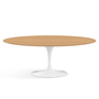 Knoll International Esstisch 'Saarinen' Eiche natur, Weiss, L: 198 cm