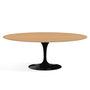 Knoll International Esstisch 'Saarinen' Eiche natur, Schwarz, L: 198 cm