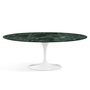 Knoll International Esstisch 'Saarinen' Marmor Verde Alpi , Weiss, L: 198 cm