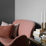  2-Sitzer Sofa 'Swan' in Stoff