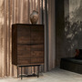 MUUBS Highboard 'Wing' Eiche geräuchert