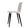 Andersen Furniture 'TAC' The Andersen Chair Matt Weiss (RAL 9010), Schwarz lackiert