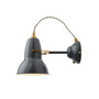 Anglepoise Wandleuchte 'Original 1227 Brass'  Elefantengrau