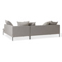 Wendelbo Sofa 'Blade' mit Chaiselongue im Stoff 'Sasso'