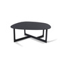 Erik Jorgensen Insula Table Aluminium schwarz, B: 72 cm / T: 78 cm