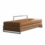 Classicon Daybed von 'Classicon' in Leder Chrom, Cognac - Classic