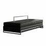 Classicon Daybed von 'Classicon' in Leder Chrom, Anthrazit - Classic