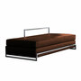 Classicon Daybed von 'Classicon' in Leder Chrom, Coconut - Premium