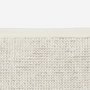 Kvadrat Teppich 'Kanon' 130 x 170 cm, Grauweiß 0004