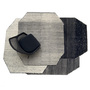 Kvadrat Teppich 'Semis' 1