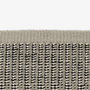 Kvadrat Teppich 'Kanon Pattern Plow' 130 x 170 cm, Graubeige 0009