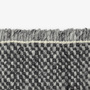 Kvadrat Teppich 'Bold Melange' 130 x 170 cm, Mausgrau 0191