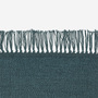 Kvadrat Teppich 'Vintage Coloured Fringes' 130 x 170 cm, Eisengrau 4444