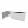 Piure grosses Sideboard 'Nex Pur Box' H: 50 cm , Mit Türen