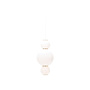 Formagenda Pendelleuchte 'Pearls' Gold / Weiss, Version A