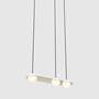 Lambert & Fils Pendelleuchte 'Laurent 07' Messing / Kabel Schwarz, Parallel