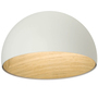 Vibia Grosse eierförmige Deckenleuchte 'Duo' Creme, Gerade