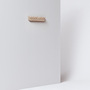 Form & Refine Wandgarderobe 'Echo' Eiche weiss geölt , B: 40 cm