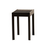 Form & Refine Hocker 'Lightweight' Eiche schwarz gebeizt