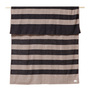 Form & Refine Gestreiftes Plaid 'Aymara Ribbon'  Schwarz gestreift