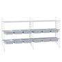 Regal 'String' mit Boxen String Furniture