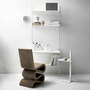 2.00 m hohes Regal 'String' mit Arbeitstisch String Furniture