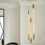 DCW Éditions Org Pendant Vertical Gold, L: 200 cm