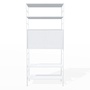 Richard Lampert  Hirche Regal DHS 10 / Basis 02 / H: 1855 Weiss - RAL 9010, Weiss - RAL 9010, Weiss - RAL 9010