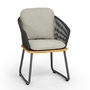 Weishäupl Sessel 'Denia' Grau Metallic