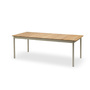 Skagerak Pelago Table Teak-Aluminium, Light Ivory